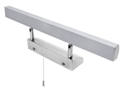 7w LED Bathroom Mirror Wall Light With Pull Cord Cool White 6500k IP20 - Energy Light Bulbs - Free delivery on all orders