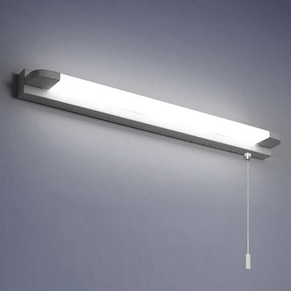 7w LED Bathroom Mirror Wall Light With Pull Cord Cool White 6500k IP44 - Energy Light Bulbs - Free delivery on all orders
