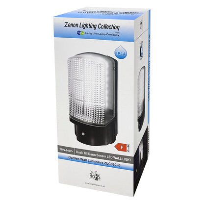 7w LED Bulkhead Dusk to Dawn Sensor Security Light Cool White - Energy Light Bulbs - Free delivery on all orders