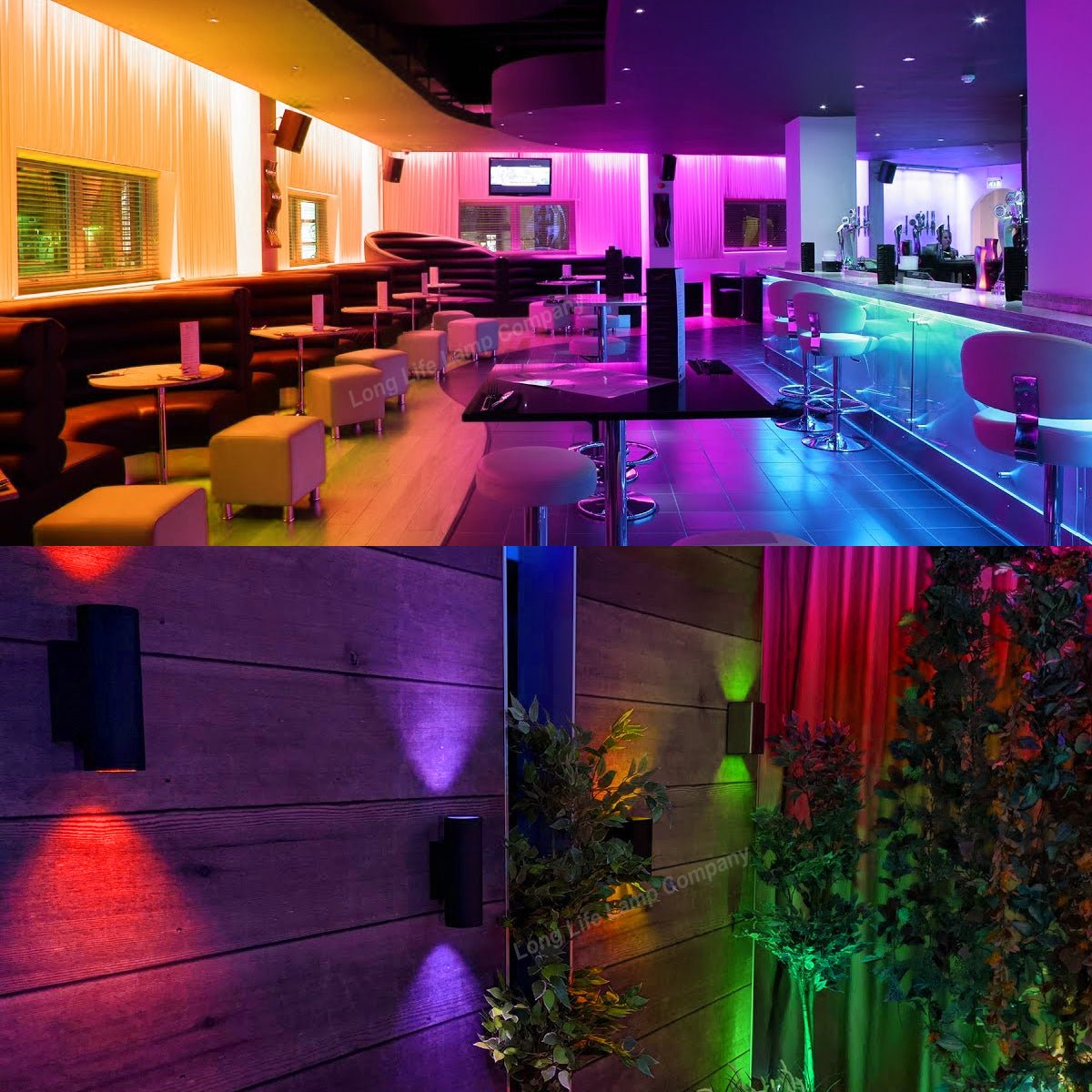 7w LED GU10 Colour Changing Bulbs | Auto Fade COB High Brightness Mood - Energy Light Bulbs - Free delivery on all orders