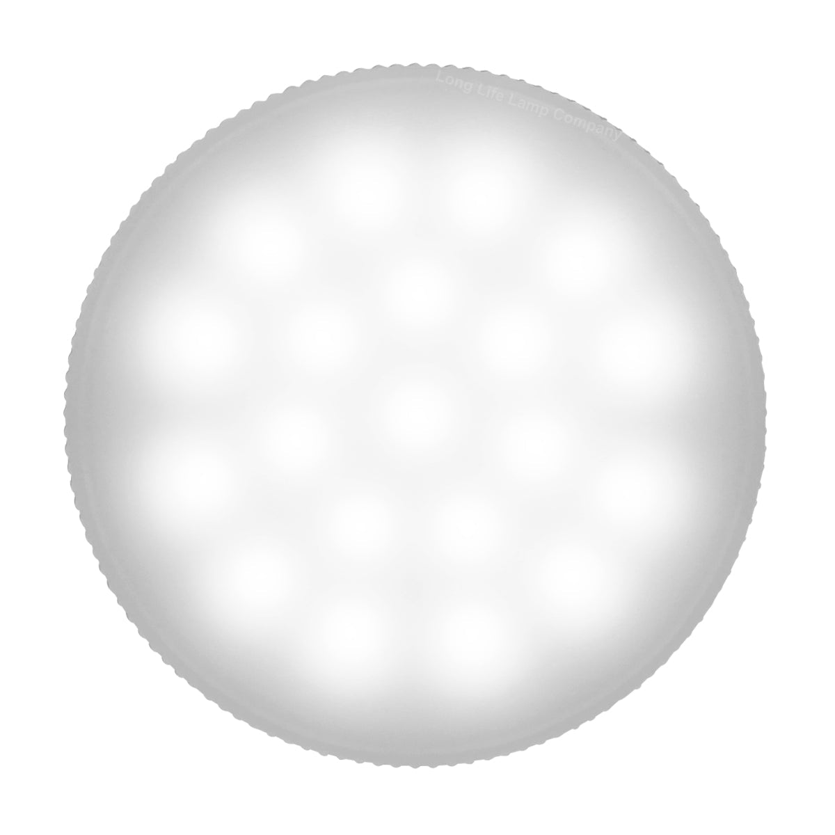 7w LED GX53 Light Bulb Cool White Replacement For Round CFL - Energy Light Bulbs - Free delivery on all orders