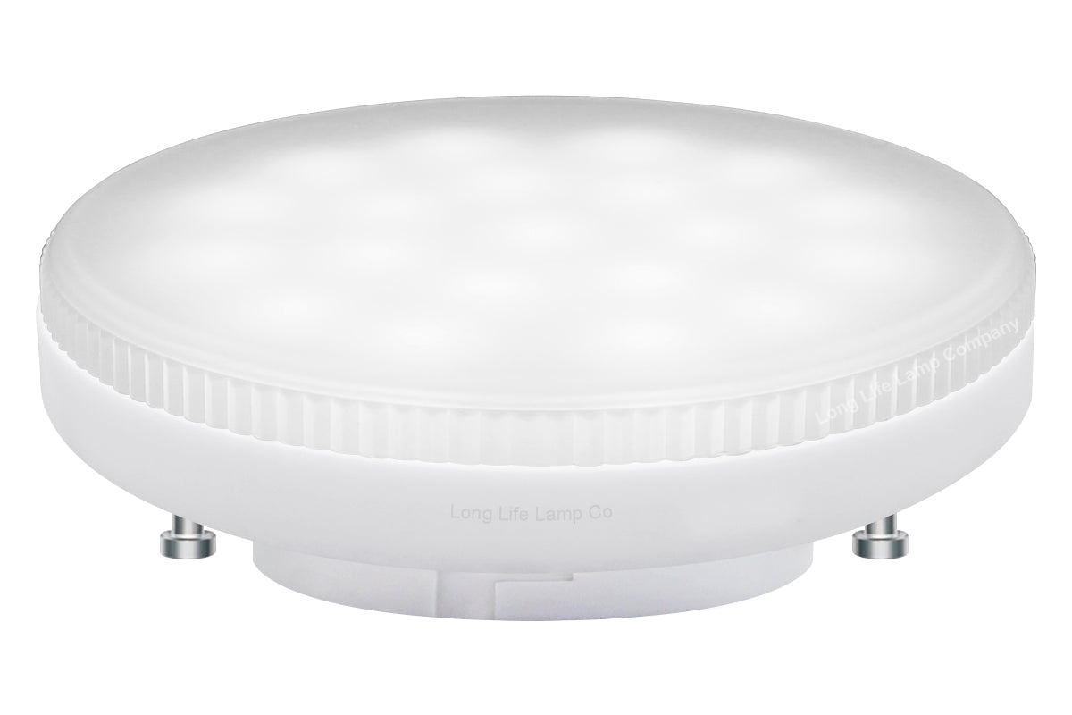 7w LED GX53 Light Bulb Cool White Replacement For Round CFL - Energy Light Bulbs - Free delivery on all orders