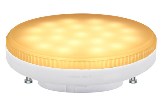 7w LED GX53 Light Bulb Warm White Replacement For Round CFL - Energy Light Bulbs - Free delivery on all orders