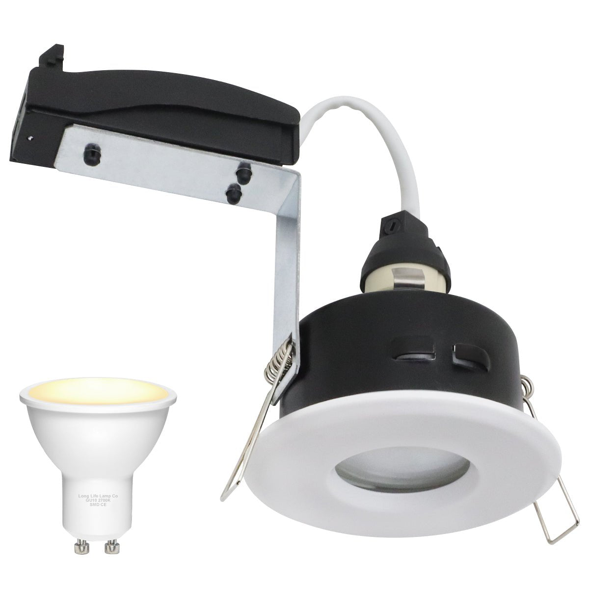 7w LED Shower Downlight IP65 240v Mains Power - Energy Light Bulbs - Free delivery on all orders