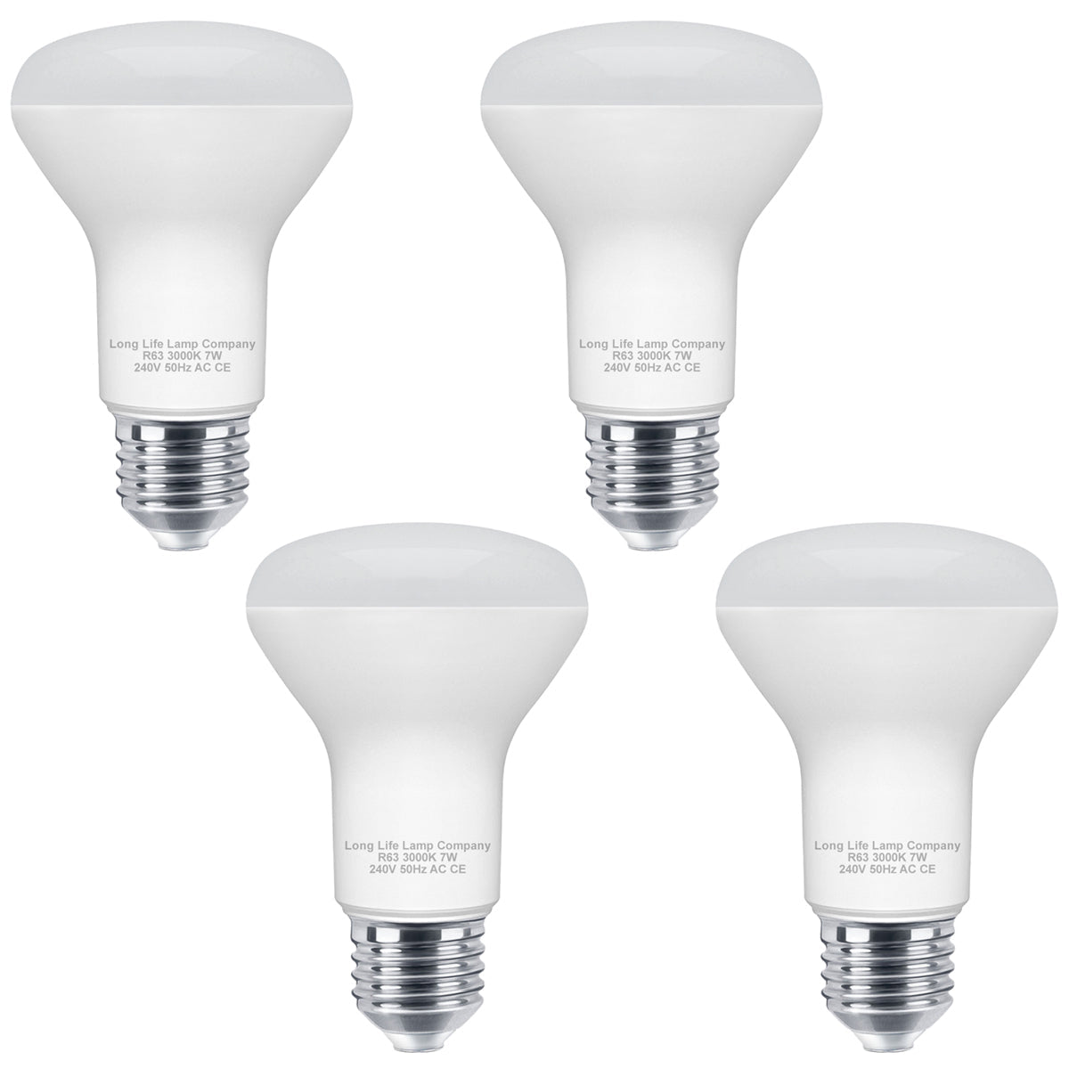 7W R63 LED Reflector Light Bulb 3000K E27 - Energy Light Bulbs - Free delivery on all orders