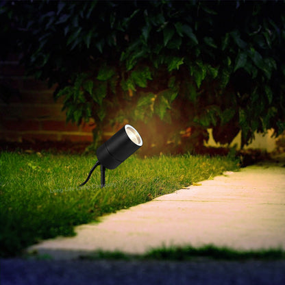 Outdoor Garden Black Stainless Steel 12v MR16 Low Voltage Spike Light ZLC328B - Free delivery on all orders