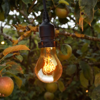 40w Vintage Light Bulb Edison E27 Edison Screw A65 GLS Warm White - Free delivery on all orders