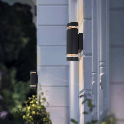 Modern Outdoor Double Wall Light