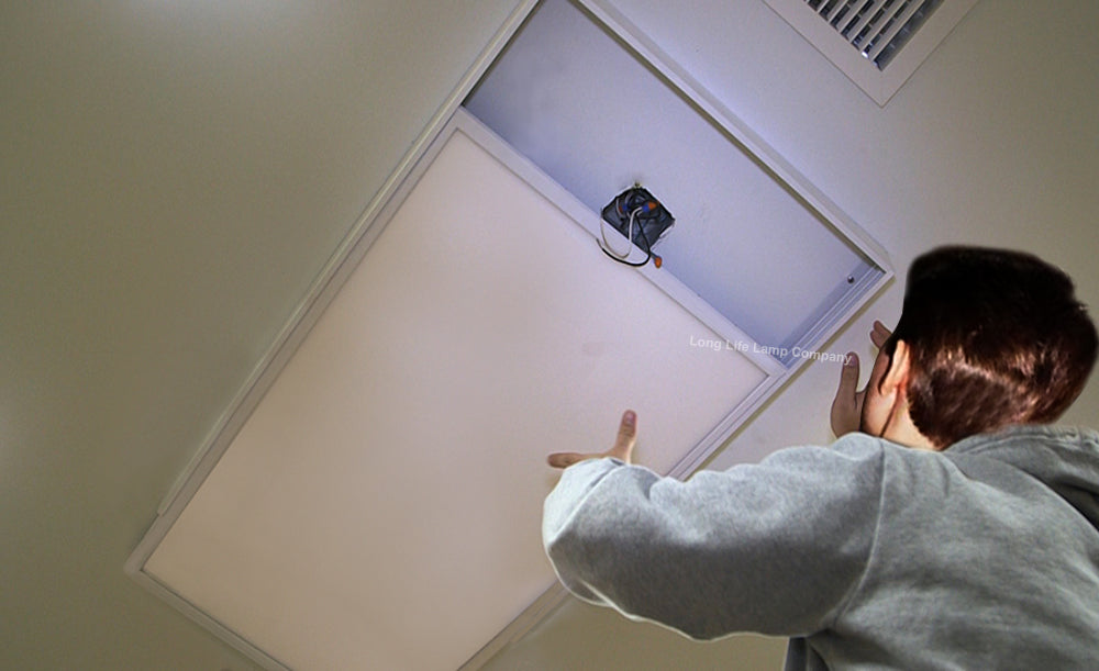 72w Surface Mount LED Ceiling Panel 1200 x 600 Cool White 6500K