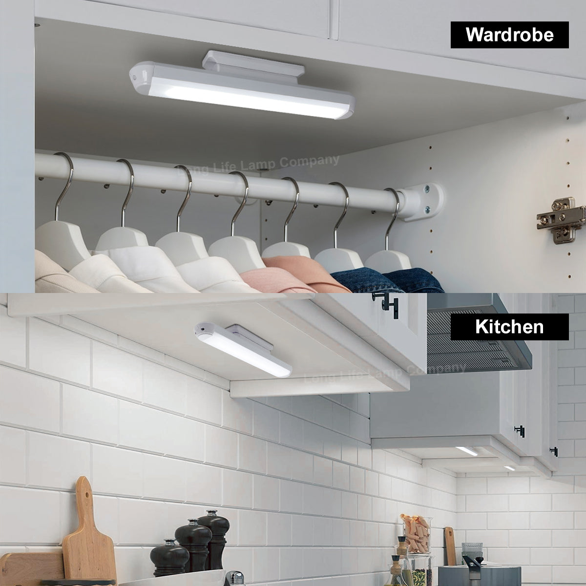 USB Magnetic LED Under Cabinet Light 3W Cool White Touch Sensor - Free delivery on all orders