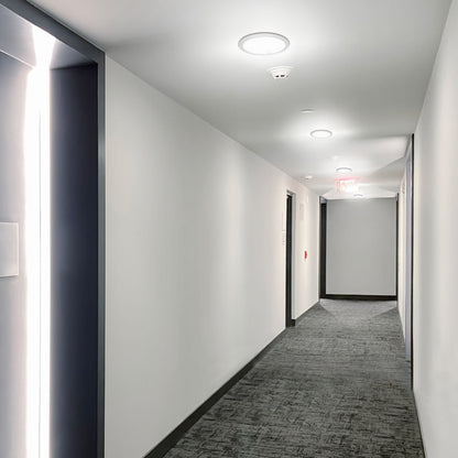 18w Recessed LED Round Panel Light 6500K Continuous Running Hours Philips Driver