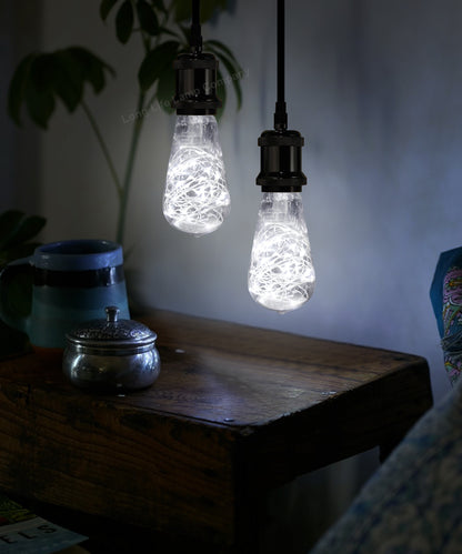 1w E27 ST58 LED Cool White Fairy String Filament Light Bulb - Free delivery on all orders