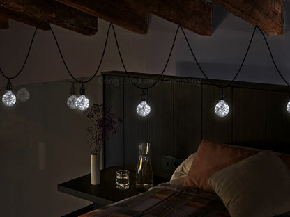 1w E27 LED Globe Decorative Light Bulb Cool White G95 - Free delivery on all orders
