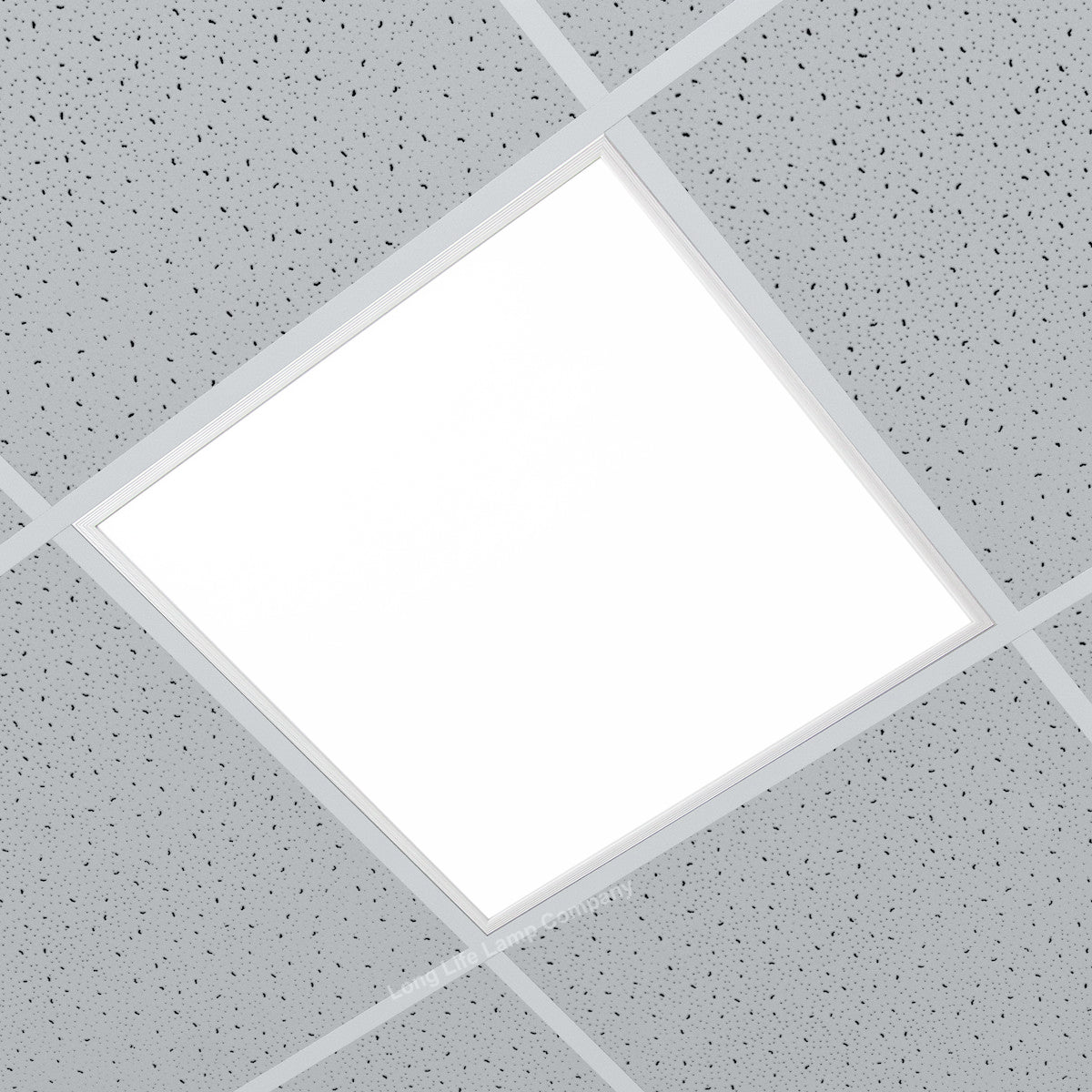600x600 LED panel light 48W cool white 6500K recessed ceiling light PMMA finish