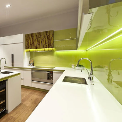 6 x 30cm Plug In LED Cool White Under Kitchen Cupboard Cabinet Strip Lights