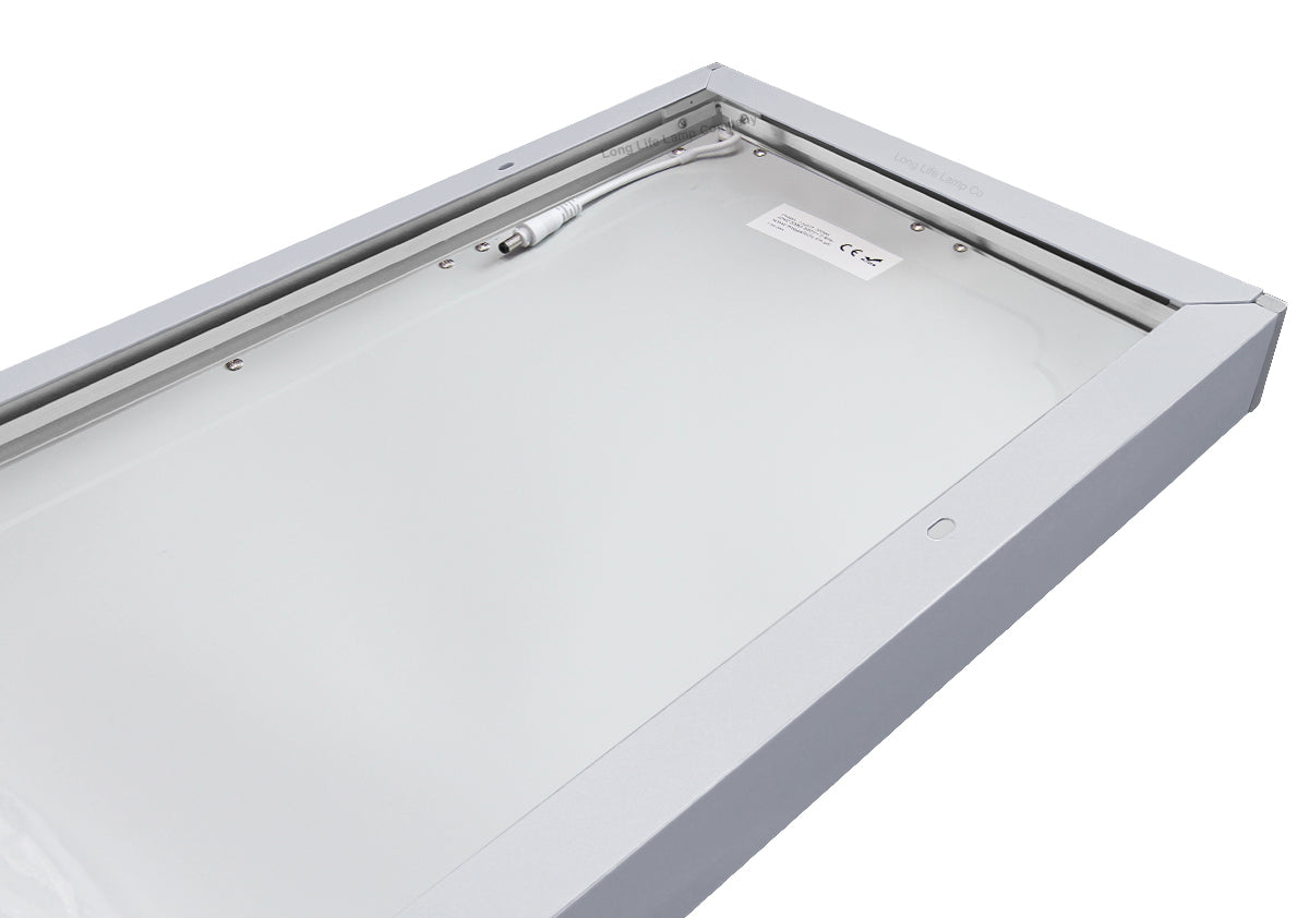 40w  1200 x 300 LED Panel Light Surface Mount  Warm White 3500k