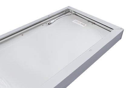 40w  1200 x 300 LED Panel Light Surface Mount  Warm White 3500k