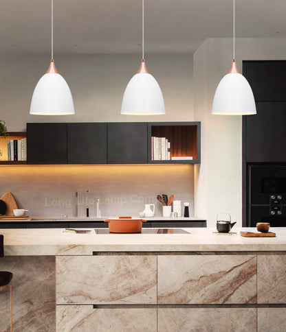 Modern White Pendant Ceiling Light