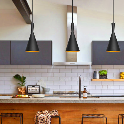 Modern Black Metal Ceiling Pendant Light - Free delivery on all orders