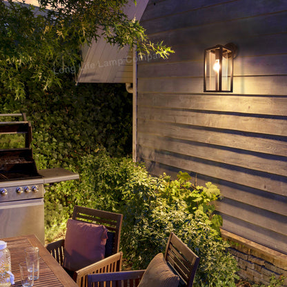Outdoor Dark Grey Wall Light with 4W LED