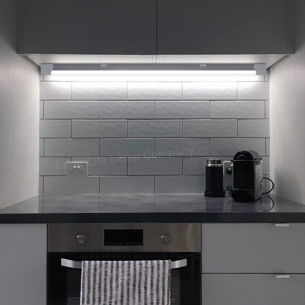 20W LED Slim Batten Under Cabinet Tube Light Cool White 4 Feet