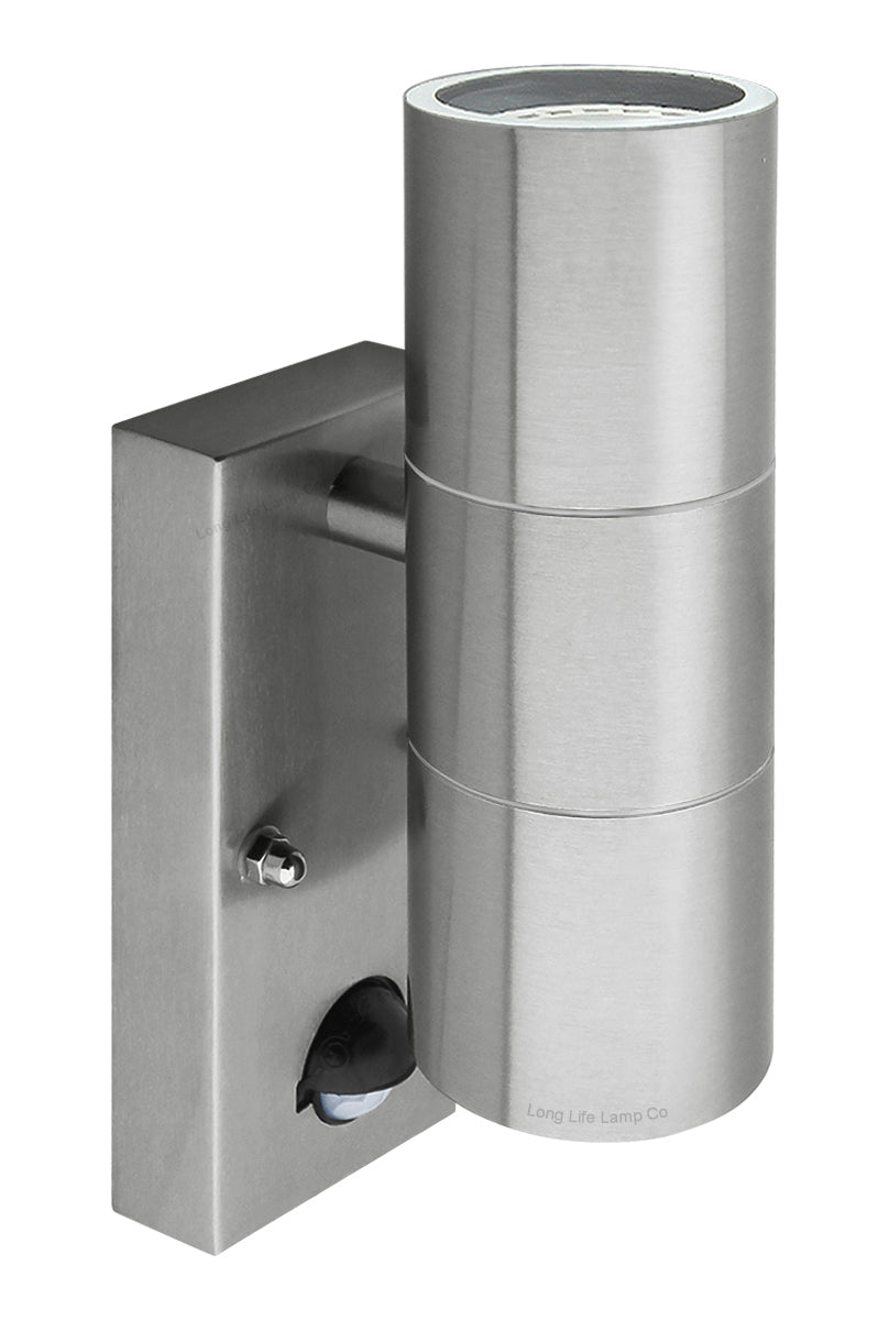 8W, 10W, 12W LED GU10 PIR Movement Sensors Up and Down Wall Light - Energy Light Bulbs - Free delivery on all orders