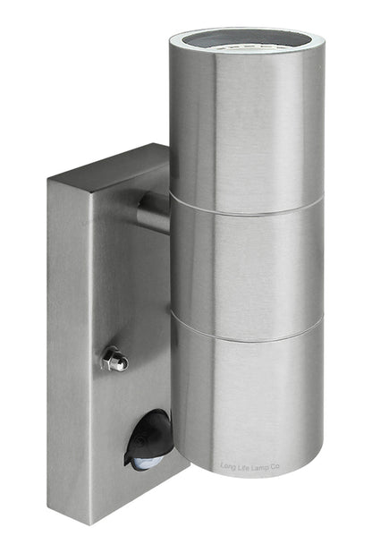 8W, 10W, 12W LED GU10 PIR Movement Sensors Up and Down Wall Light - Energy Light Bulbs - Free delivery on all orders