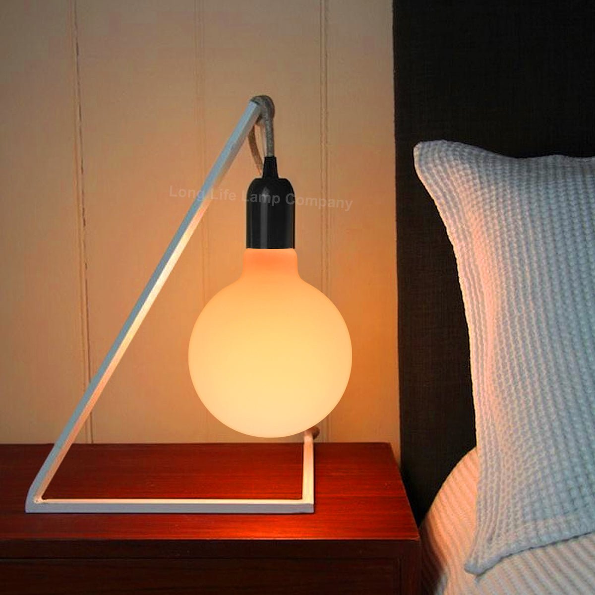 8w Decorative LED Opal G125 Globe Light Bulb E27 Edison Screw Warm White - Energy Light Bulbs - Free delivery on all orders