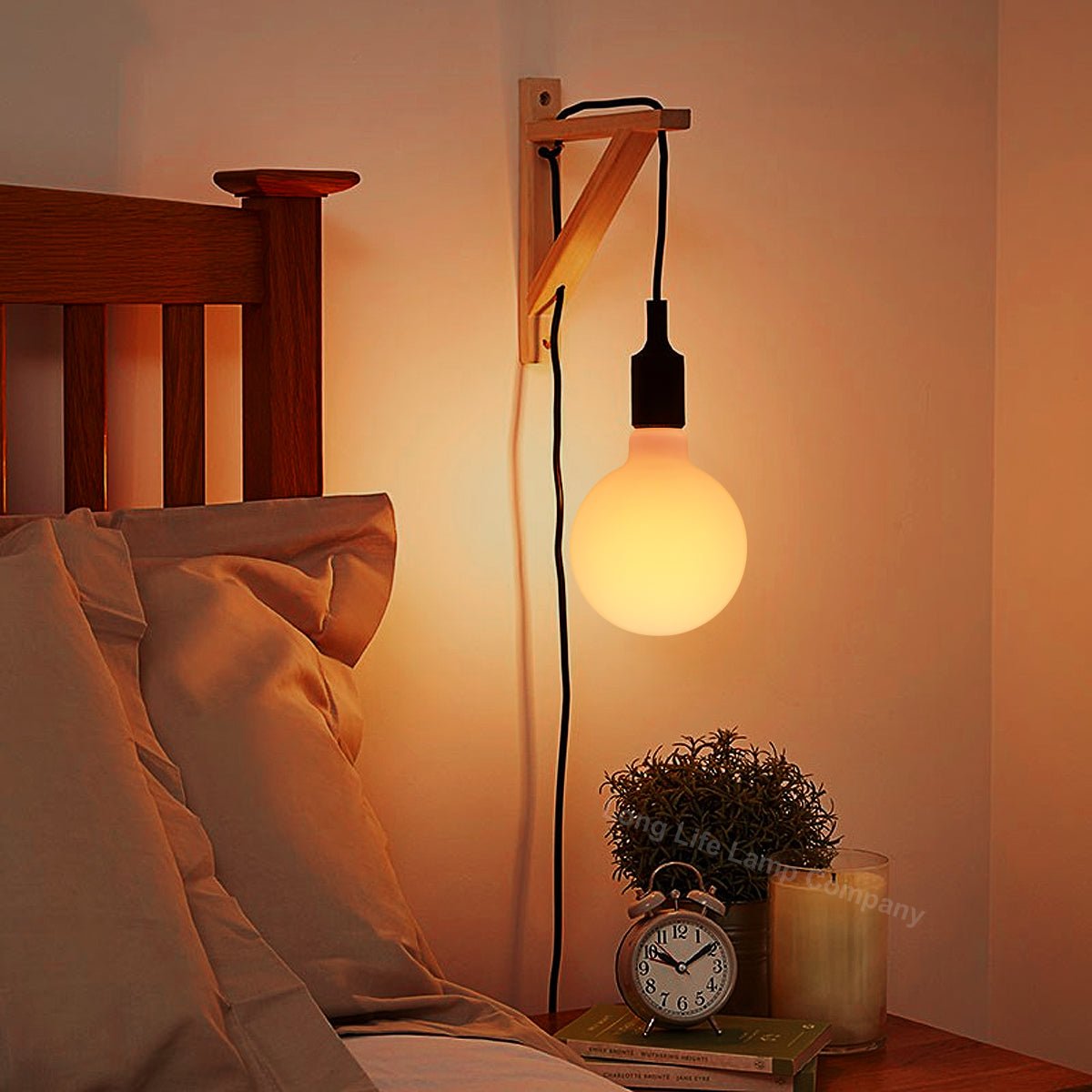 8w Decorative LED Opal G125 Globe Light Bulb E27 Edison Screw Warm White - Energy Light Bulbs - Free delivery on all orders