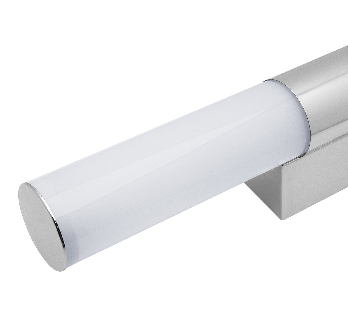 8w LED Bathroom Frosted Mirror Wall Light With Pull Cord Cool White 6500k IP44 - Energy Light Bulbs - Free delivery on all orders