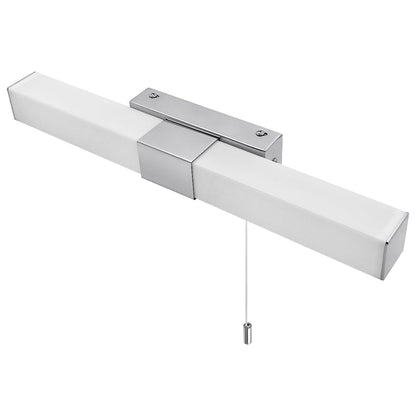 8W LED Bathroom Mirror Light with Pull Switch 6500K Cool White IP44 ML19 - Energy Light Bulbs - Free delivery on all orders