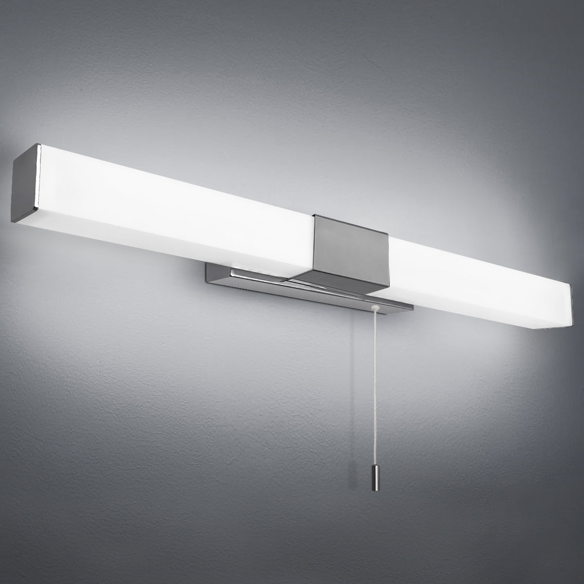 8W LED Bathroom Mirror Light with Pull Switch 6500K Cool White IP44 ML19 - Energy Light Bulbs - Free delivery on all orders