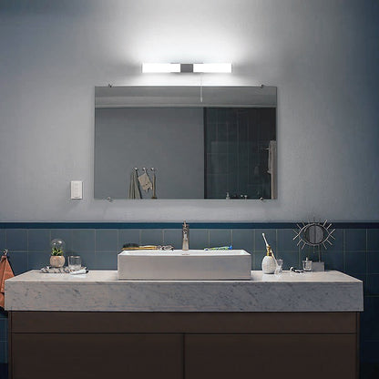 8W LED Bathroom Mirror Light with Pull Switch 6500K Cool White IP44 ML19 - Energy Light Bulbs - Free delivery on all orders