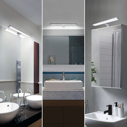 8W LED Mirror Light 3 Mounting Option Cool White 6500k IP44 Wall Light - Energy Light Bulbs - Free delivery on all orders