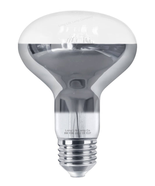 8w LED R80 Reflector Light Bulb E27 Cool White Replacement For Halogen Spots - Energy Light Bulbs - Free delivery on all orders