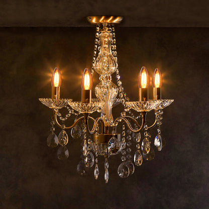 6w Dimmable LED Candle B22 Filament Light Bulb Bayonet Cap Amber Glass