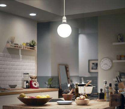 18w Round LED Globe Bulb B22 Bayonet Base Cool White Equivalent To 162w