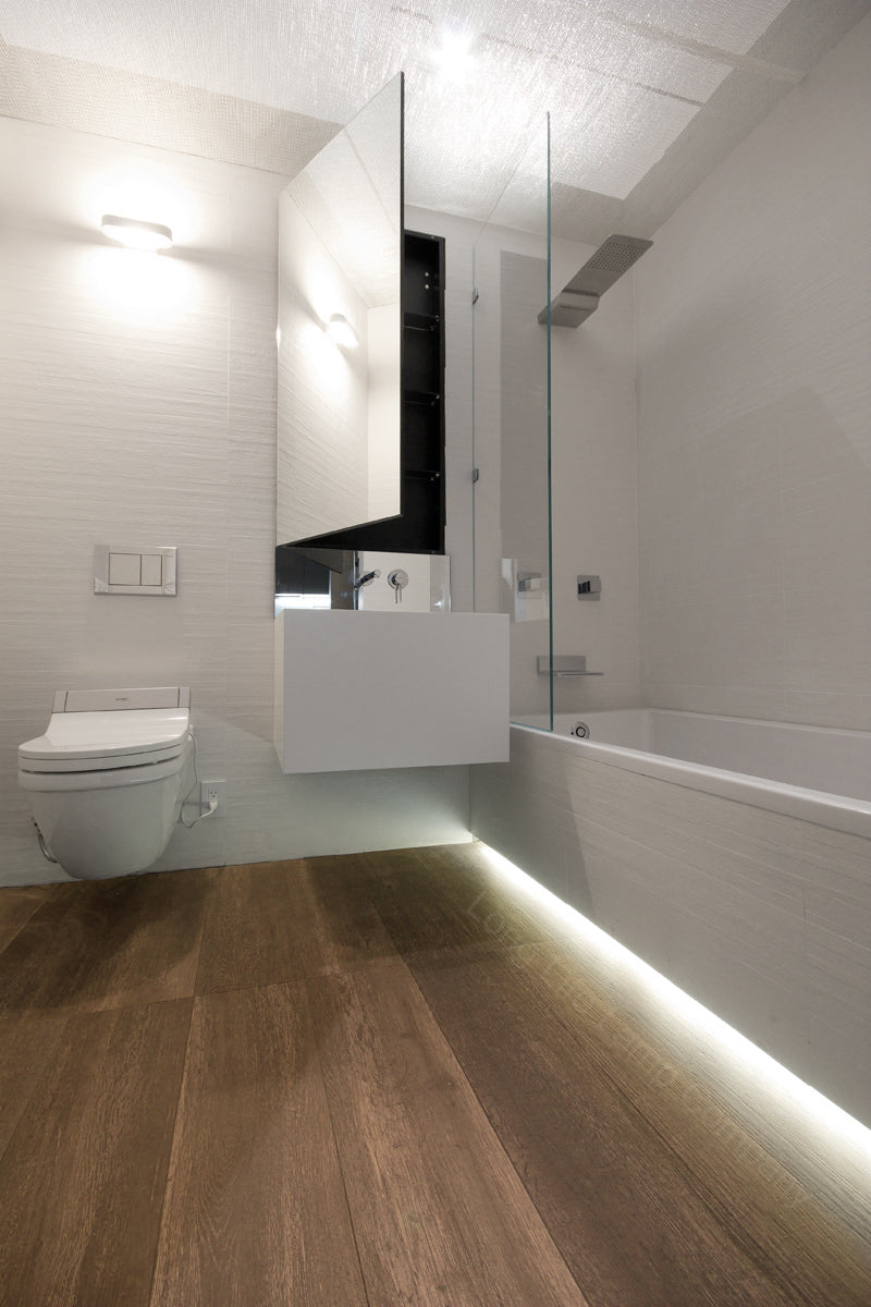 4 x 30cm Plug In LED Under Kitchen Cupboard Cabinet Strip Light Daylight White
