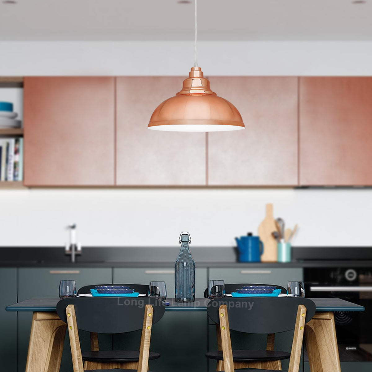 Modern Ceiling Copper Pendant Light M0153 - Free delivery on all orders