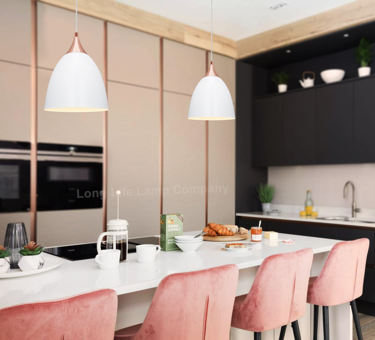 Modern White Pendant Ceiling Light