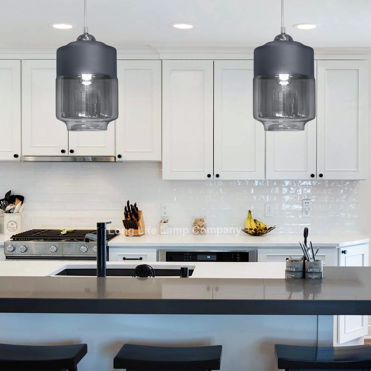 Modern Ceiling Hanging Glass Pendant Light M0206 - Free delivery on all orders