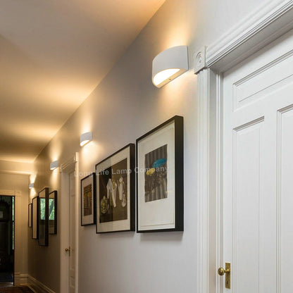 Modern Up Down Gypsum Ceramic Wall Light with G9 LED 5W WW