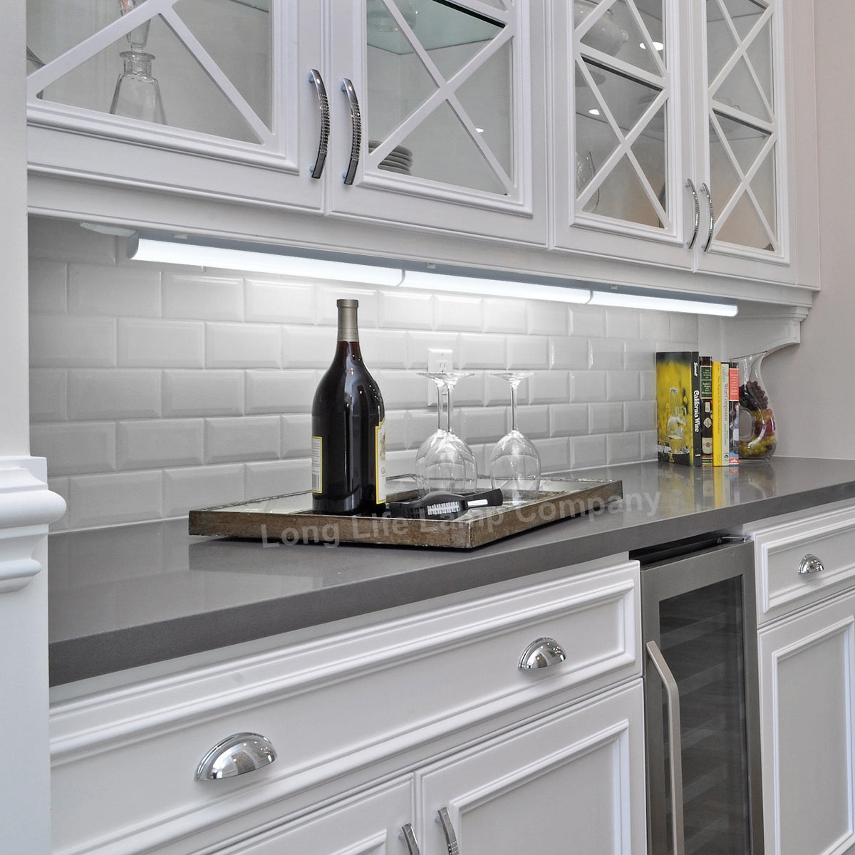 15W T5 Under Cabinet LED Light 6000K Cool White Linkable 3 Pack - Free delivery on all orders
