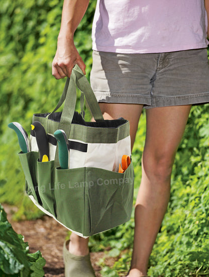 Heavy Duty Garden Tool Bag Organizer 8 Pocket Storage - Free delivery on all orders