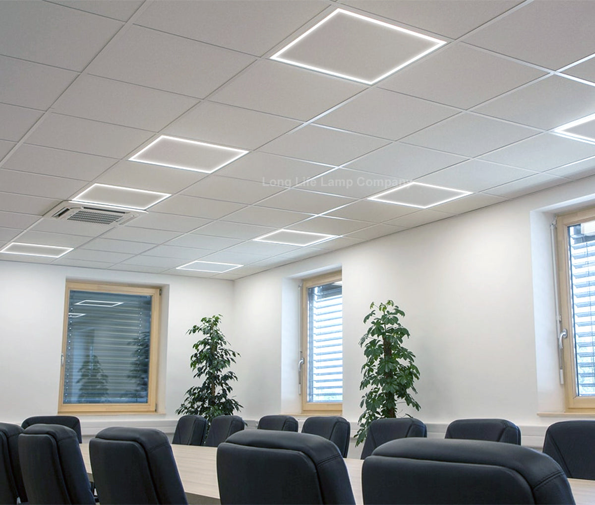 40w LED Recessed Ceiling Panel Frame Border Edge Light Cool White 6500k 600 x 600