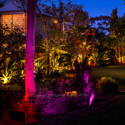 50w IP66 LED RGB Floodlight Outdoor Colour Changing Remote Control