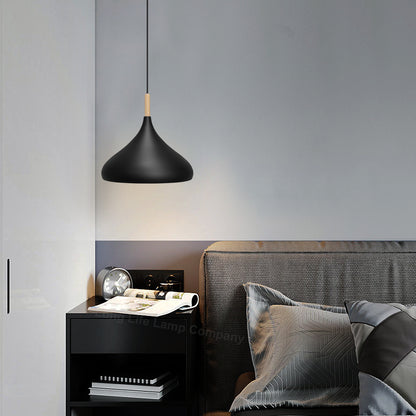 Classic Vintage Ceiling Pendant Light Shade Black Metal Dome Orient Style M0137