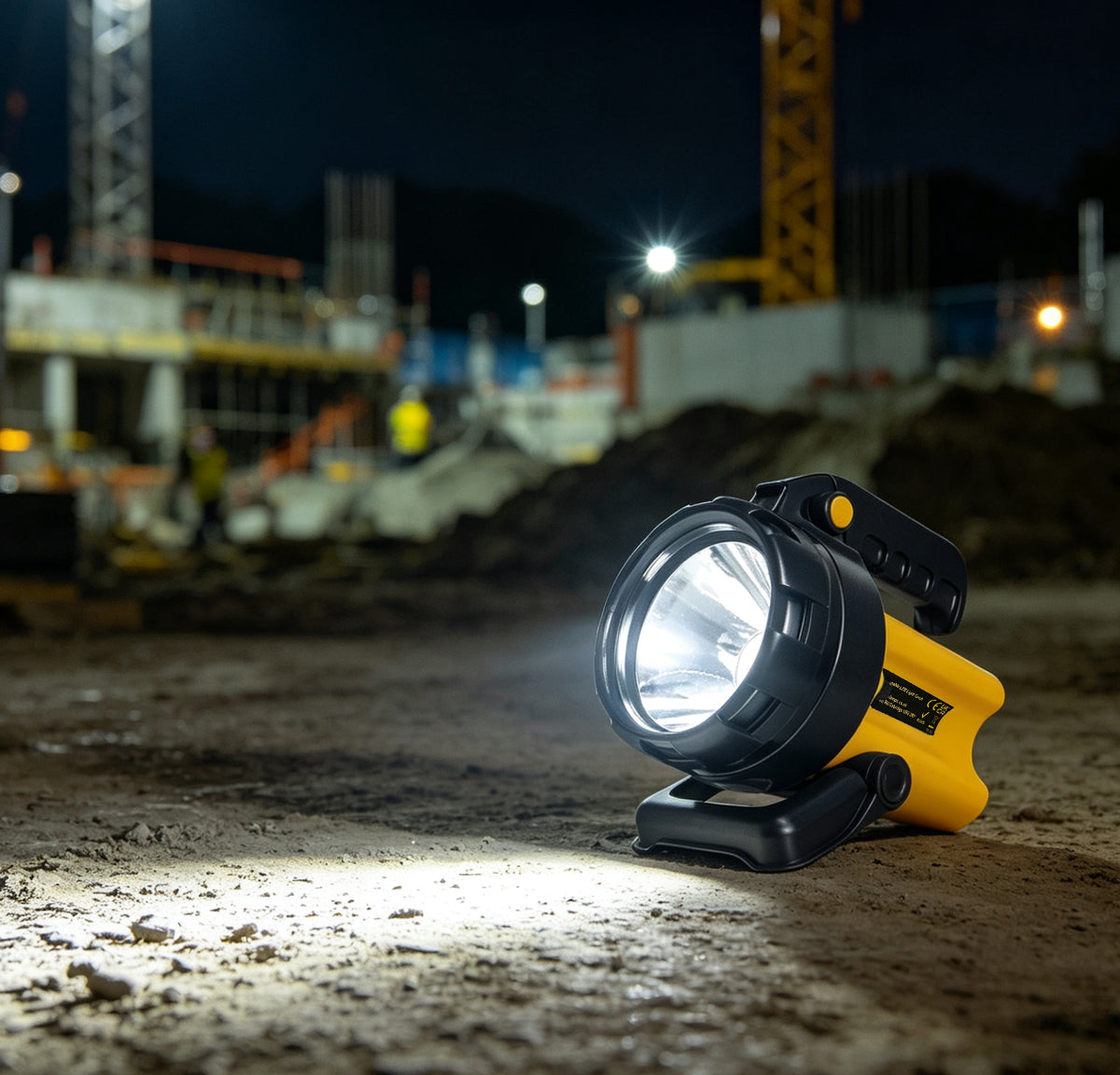 NEW Rechargeable Lantern Work Light Torch 1 Million Candle Power Hand Spotlight 300LM 3W-TORCH