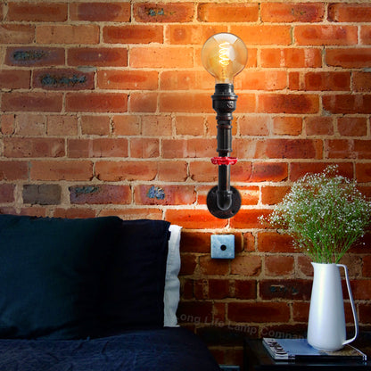 Retro Vintage Industrial Water Pipe Wall Light M0187P - Free delivery on all orders