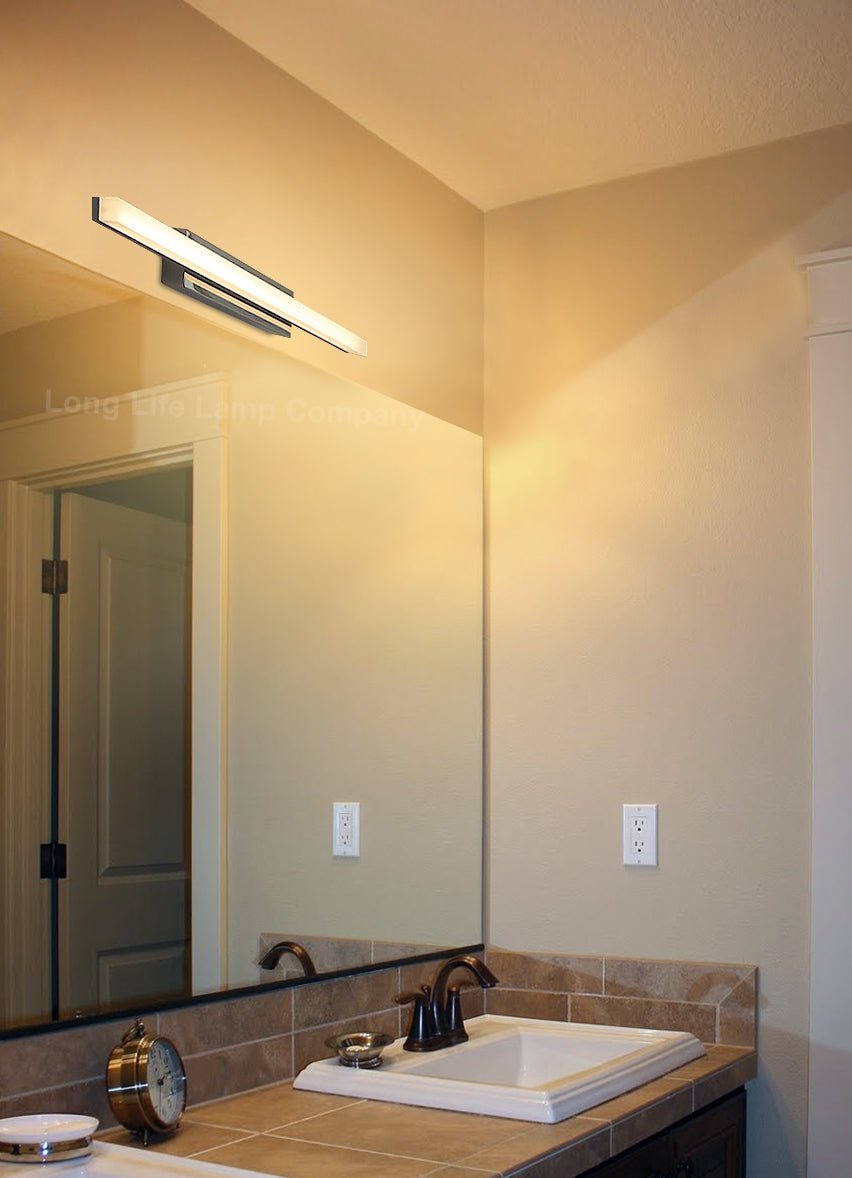 9w LED Bathroom Mirror Wall Light Warm White 3000k IP20 - Energy Light Bulbs - Free delivery on all orders